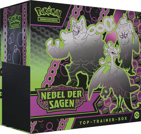 Pokemon KP06.5 Nebel der Sagen Top-Trainer Box DE