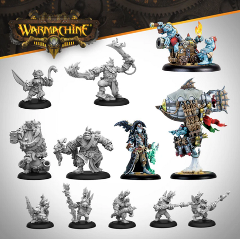 Warmachine: Southern Kriels Brineblood Marauders Auxiliary Expansion