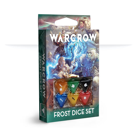Preorder - Warcrow Frost Dice Set