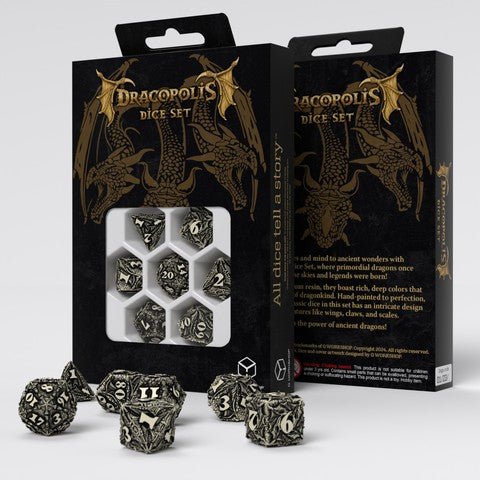 Dracopolis Dice Set - The Scandinavian Blackfang