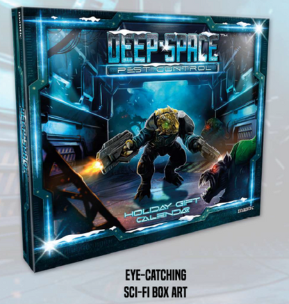Deep Space Pest Control Holiday Gift Calendar