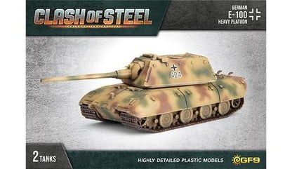 Clash of Steel E-100 Heavy Tank Platoon (x2 Plastic)