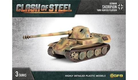 Clash of Steel Skorpion G Tank-hunter Platoon (x3 Plastic)