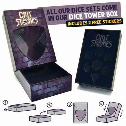 Sage Dragon's Gaze Floating Eye RPG Dice Set