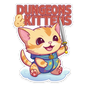 Dungeons & Kittens Sticker