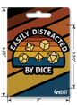 Easily Distracted Sticker