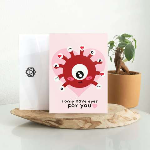 Only Eyes for You Greeting Card