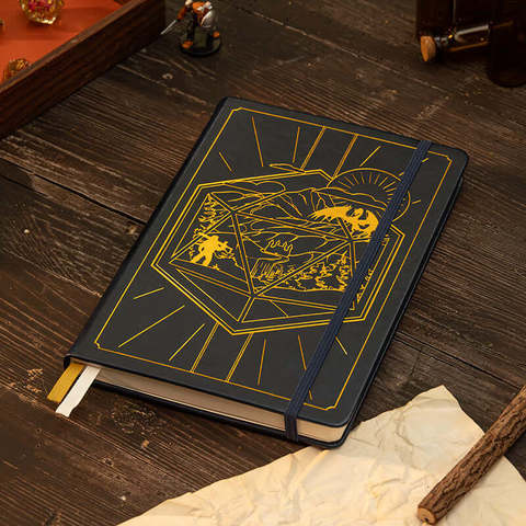 DnD 5e Player Journal Black