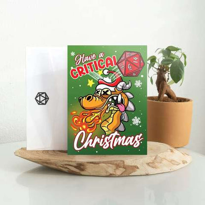 Critical Christmas Greeting Card