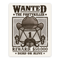 Wanted Partykiller Sticker