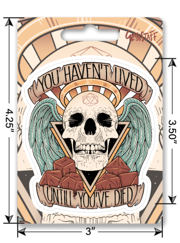 Character Death Sticker