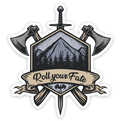 Roll Your Fate Sticker