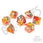 Meadow Bloom Sharp Edge Resin RPG Dice Set