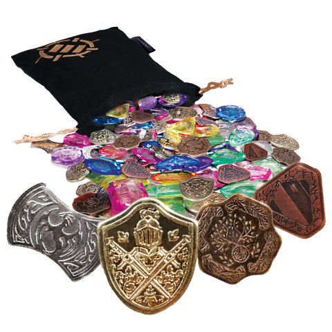 ENHANCE Tabletop Treasure Token Set