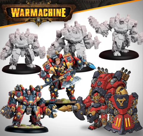 Warmachine: Khador Annihilators Command Cadre