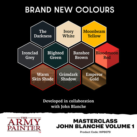 Preorder - Masterclass John Blanche Volume 1 Paint Set