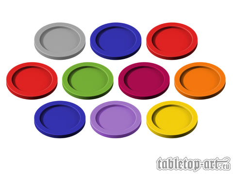 Skill and Squad Marker - 25mm Various Colors (10)