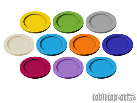 Skill and Squad Marker - 32mm Various Colors (10)