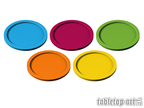 Skill and Squad Marker - 40mm Various Colors (5)