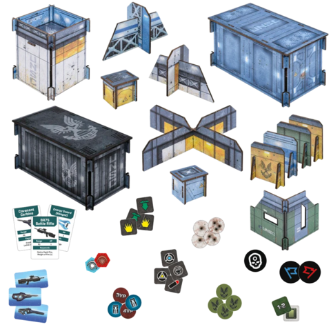 Halo Flashpoint UNSC Base Terrain Set