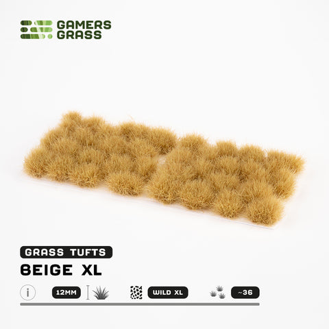 Beige XL 12mm Tufts Wild XL