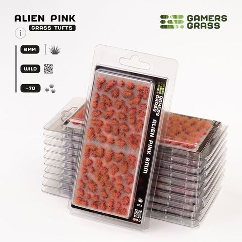 Alien Pink 6mm Tufts Wild