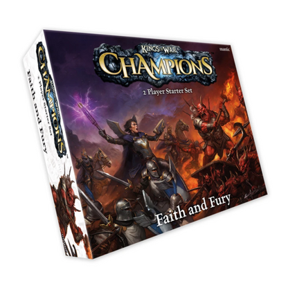 Preorder - Kings of Wars Champions Faith & Fury 2-Player Set - DE