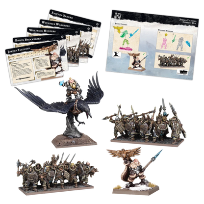Preorder - Kings of Wars Champions Jorden Talensen Company Box - DE