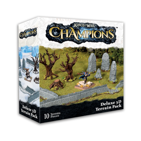 Preorder - Kings of Wars Champions Deluxe 3D Terrain Pack