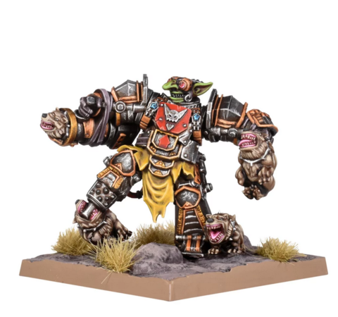 Preorder - Kings of Wars Champions Grunk Blackclaw Company Box - DE