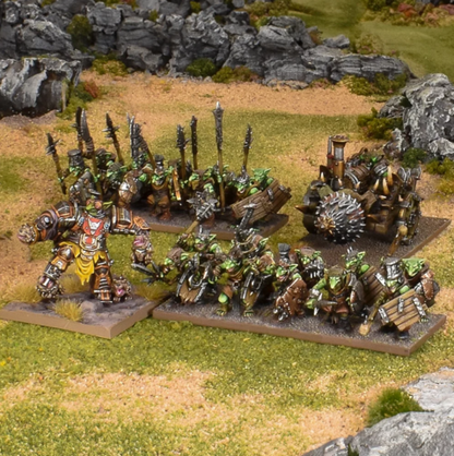 Preorder - Kings of Wars Champions Grunk Blackclaw Company Box - DE