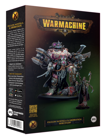 Warmachine: Exulon Nostilla and Aberration