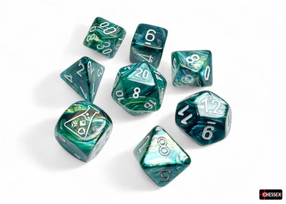 Lustrous® Polyhedral Neptune™/grey 7-Die Set (with bonus die)