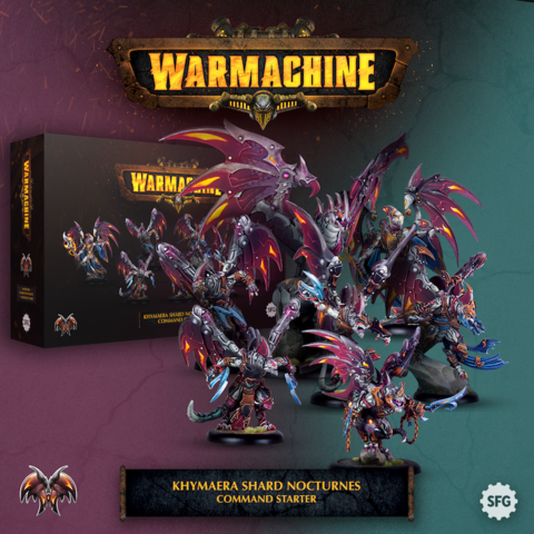 Preorder - Warmachine: Khymaera Shard Nocturnes Command Starter