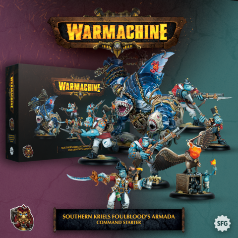 Preorder - Warmachine: Foulblood's Armada Command Starter