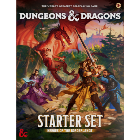 Preorder - Dungeons & Dragons 2024 Starter Set: Heroes of the Borderlands - EN