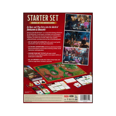 Preorder - Dungeons & Dragons 2024 Starter Set: Heroes of the Borderlands - EN