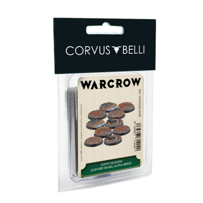 Warcrow 30mm Feudom Scenery Bases, Alpha Series