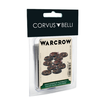 Warcrow 30mm Scions of Yaldabaoth Scenery Bases, Alpha Series