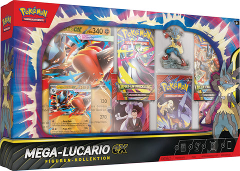 Preorder - Pokemon Mega-Lucario Ex Figure Box November 25
