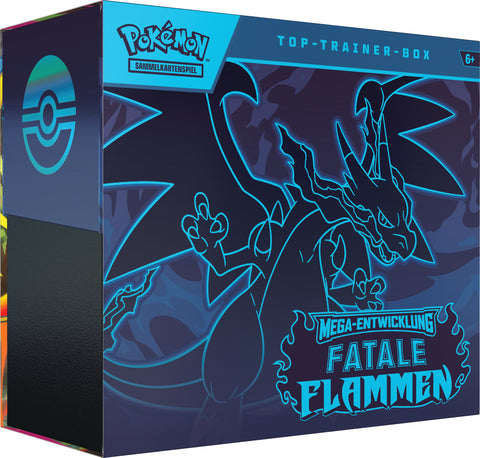 Preorder - Pokemon ME02 Fatale Flammen Top-Trainer-Box