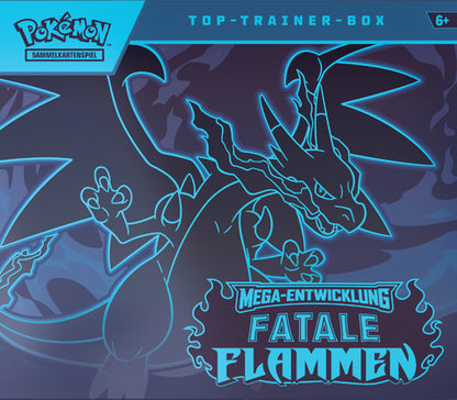 Preorder - Pokemon ME02 Fatale Flammen Top-Trainer-Box