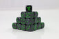 Preorder - Green Magic D6 Fantasy Dice 20Stk