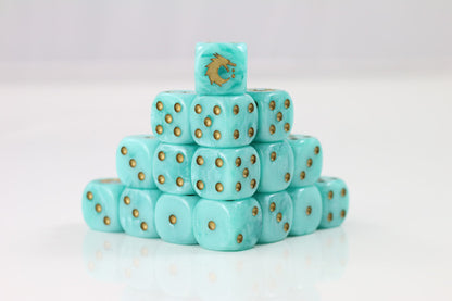 Preorder - Blood Thirst Drake D6 Fantasy Dice 20Stk