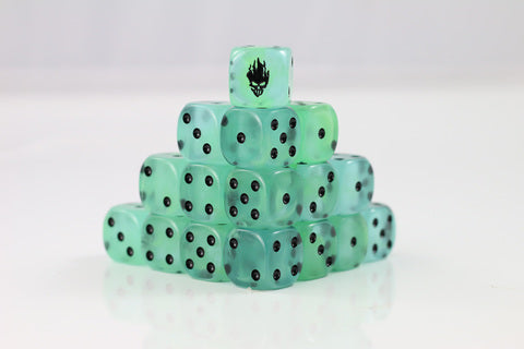 Preorder - Spectral Glow D6 Fantasy Dice 20Stk