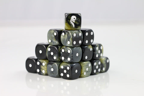 Preorder - Boneblight Sigil D6 Fantasy Dice 20Stk