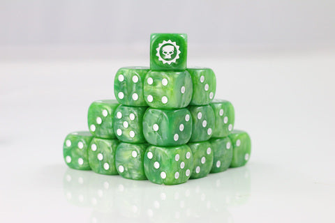 Preorder - Skullcrack Rollers D6 Fantasy Dice 20Stk