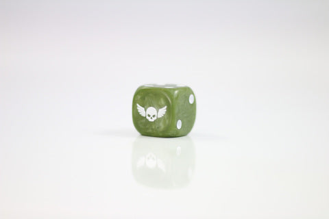 Preorder - Winged Skull D6 Sci-Fi Dice 20Stk