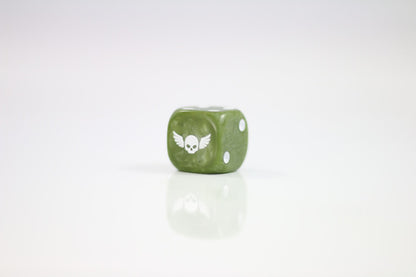 Preorder - Winged Skull D6 Sci-Fi Dice 20Stk