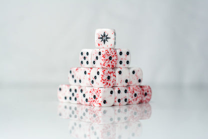 Preorder - Bloody Ritual D6 Sci-Fi Dice 20Stk